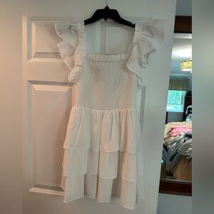 Express White Sundress
